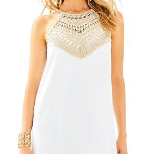 Lilly Pulitzer Pearl Soft Dress in White Size 14